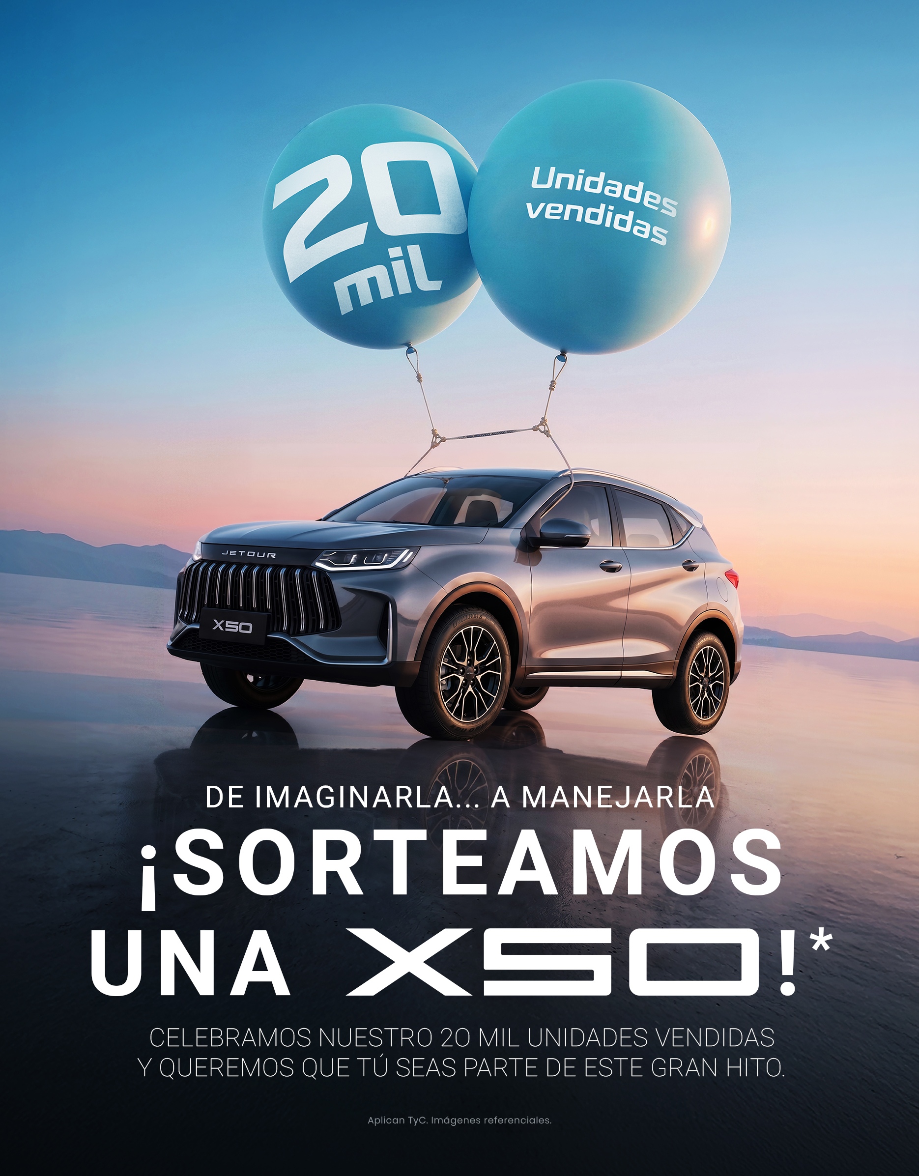 Gana una Jetour X50 0KM