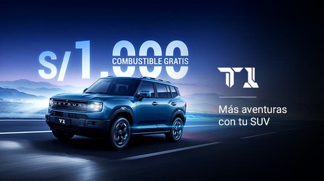 T1 CON S/1,000 EN COMBUSTIBLE GRATIS