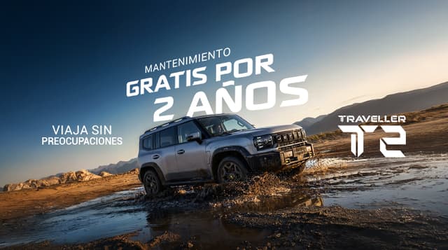 MANT. GRATIS POR 2 AÑOS TRAVELLER T2