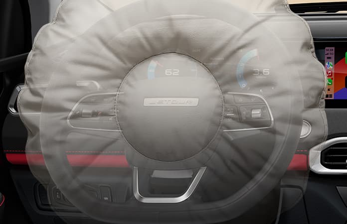 Airbags frontales, laterales y de cortina