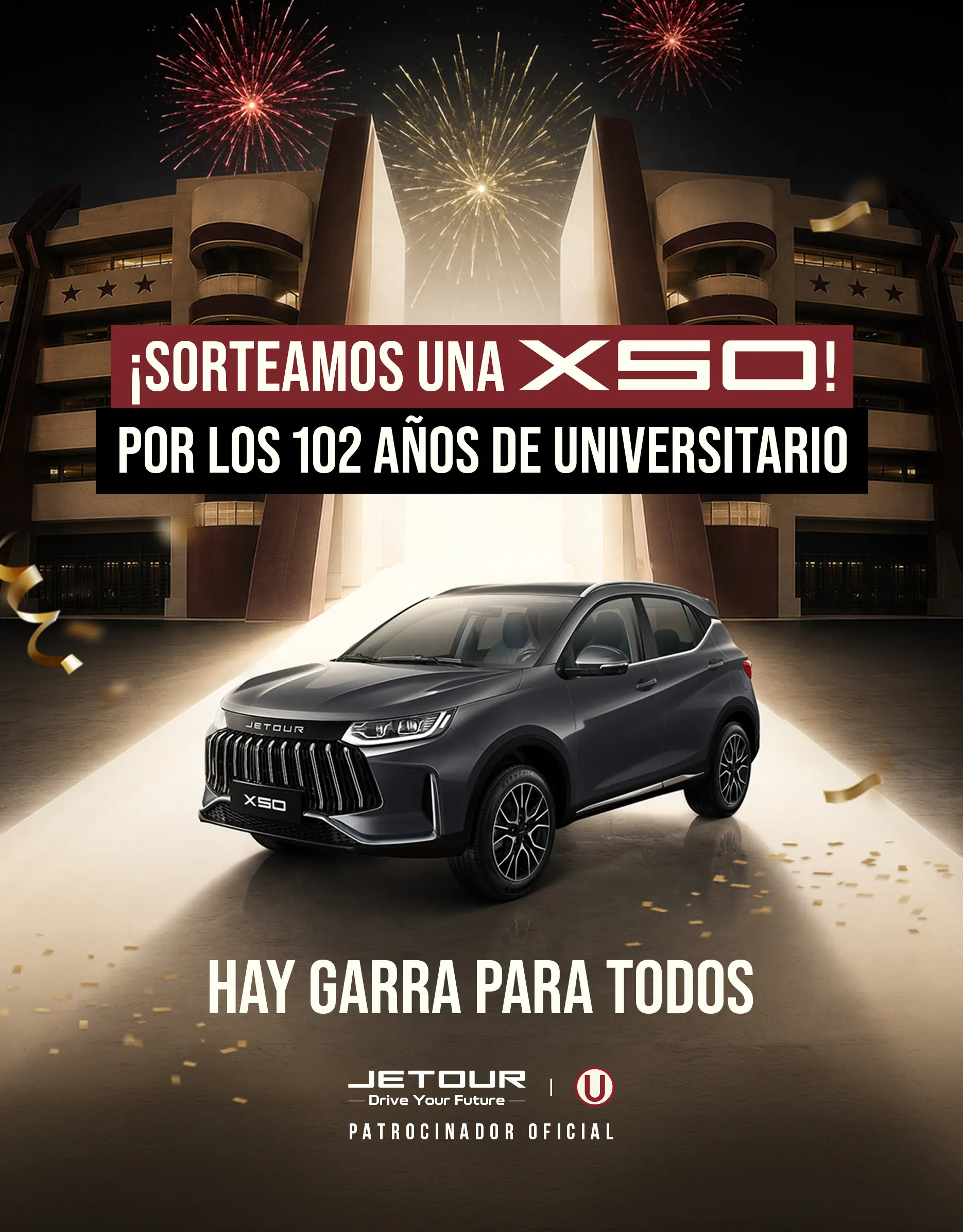 Gana una Jetour X50 0KM